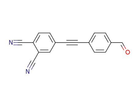 4-[2-(3,4-dicyanophenyl)ethynyl]benzaldehyde