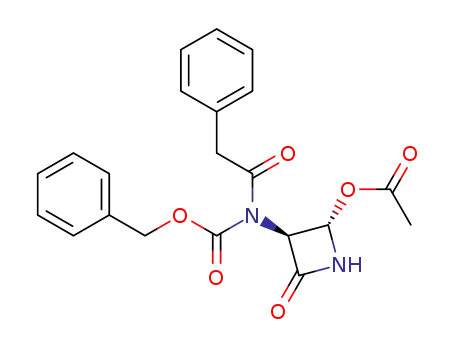 (3S,4S)-3-N-(Benzyloxycarbonyl)-3-N-(phenylacetoxy)amino-4-acetoxyazetidin-2-one