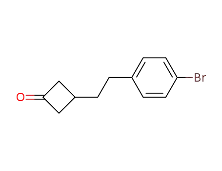 3-[2-(4-Bromophenyl)ethyl]cyclobutanone