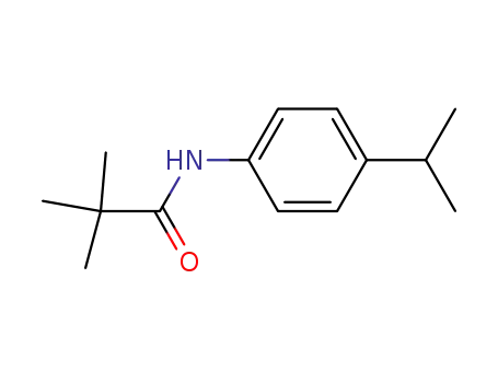Molecular Structure of 448250-70-2 (N-(4-isopropylphenyl)pivalamide)