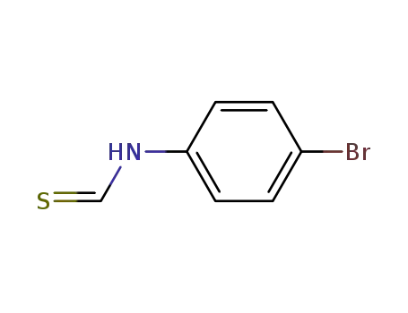 Molecular Structure of 54128-80-2 (thioformic acid-(4-bromo-anilide))