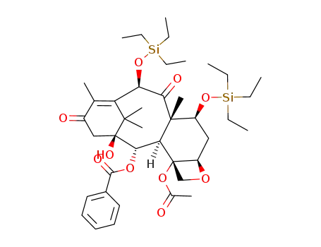 7,10-di(triethylsilyl)-13-oxo-10-deacetylbaccatin III