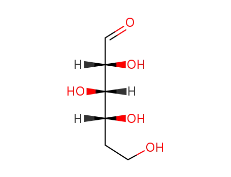 Molecular Structure of 7640-19-9 (5-Deoxy-D-xylo-hexose)