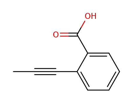 벤조산, 2-(1-프로피닐)-(9CI)
