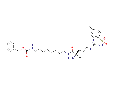 N<sup>1</sup>-benzyloxycarbonyl-N<sup>8</sup>-(N<sup>g</sup>-tosyl-D-arginyl)-1,8-octanediamine