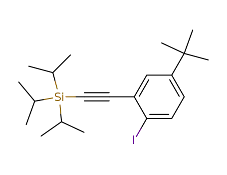 Silane, [[5-(1,1-dimethylethyl)-2-iodophenyl]ethynyl]tris(1-methylethyl)-