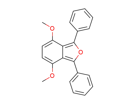 Molecular Structure of 89449-71-8 (Isobenzofuran, 4,7-dimethoxy-1,3-diphenyl-)