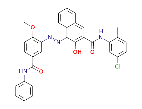 Molecular Structure of 68227-78-1 (N-(5-chloro-2-methylphenyl)-3-hydroxy-4-[[2-methoxy-5-[(phenylamino)carbonyl]phenyl]azo]naphthalene-2-carboxamide)