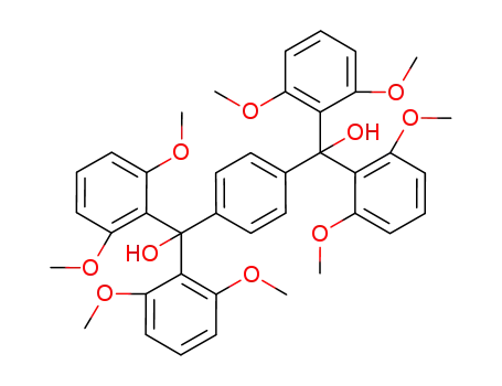 α,α,α',α'-tetrakis(2,6-dimethoxyphenyl)-1,4-benzenedimethanol