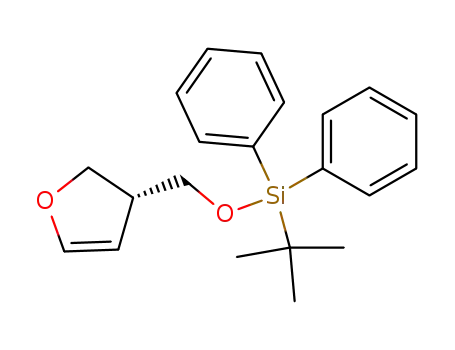tert-Butyl-[(R)-1-(2,3-dihydro-furan-3-yl)methoxy]-diphenyl-silane
