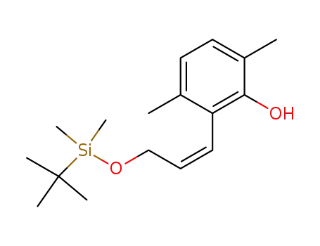 2-[(Z)-3-{[1-(tert-butyl)-1,1-dimethyl-silanyl]oxy}-1-propenyl]-3,6-dimethylphenol