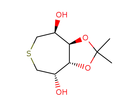 (+/-)-(3aS,4R,8S,8aS)-2,2-dimethylhexahydrothiepino[4,5-d][1,3]dioxole-4,8-diol