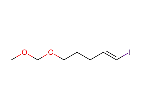 (1E)-5-(methoxymethyloxy)-1-pentenyl iodide