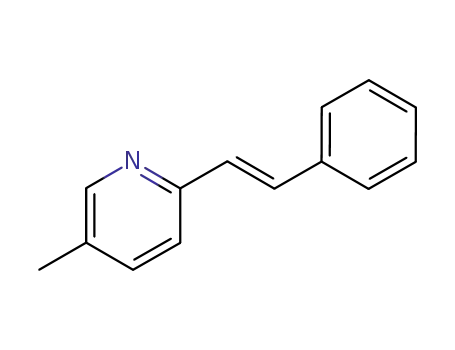 (E)-2-styryl-5-methylpyridine