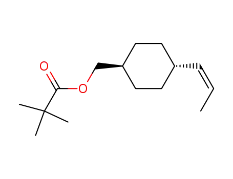 trans-4-[(Z)-prop-1-en-1-yl]cyclohexylmethyl pivaloate
