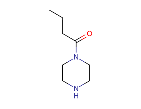 Piperazine, 1-(1-oxobutyl)- (9CI)