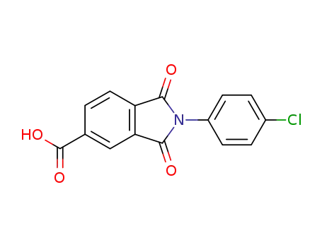 2-(4-클로로페닐)-1,3-디옥소이소인돌린-5-카르복실산