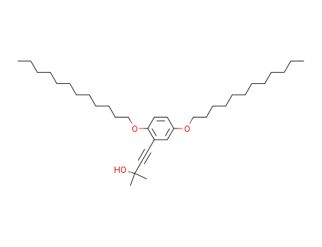 1-(2-methyl-3-butyn-2-ol)-2,5-didodecyloxybenzene