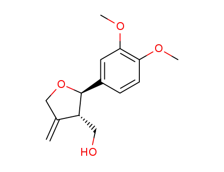 2-(3,4-dimethoxyphenyl)-3-(hydroxymethyl)-4-methylenetetrahydrofuran