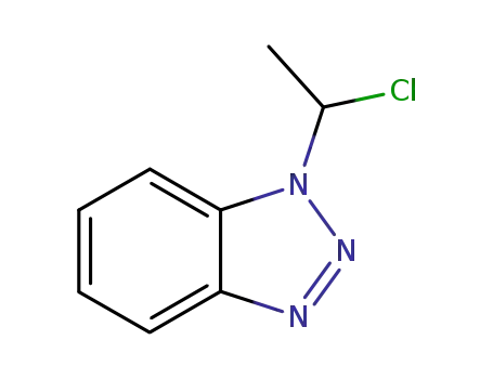 Molecular Structure of 111098-56-7 (1-(benzotriazol-1-yl)-1-chloroethane)