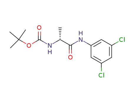 Carbamic acid,
[(1R)-2-[(3,5-dichlorophenyl)amino]-1-methyl-2-oxoethyl]-,
1,1-dimethylethyl ester