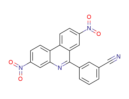 9-(3-cyanophenyl)-2,7-dinitrophenanthridine