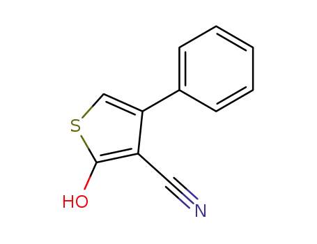 2-hydroxy-4-phenylthiophene-3-carbonitrile