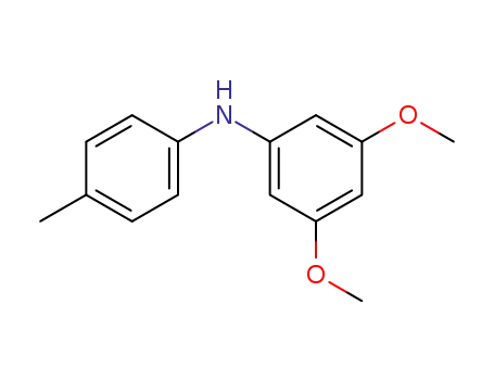 Molecular Structure of 255835-89-3 (N-(p-tolyl)-3,5-dimethoxyaniline)
