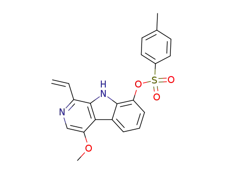 4-Methoxy-8-tosyloxy-1-vinyl-β-carboline