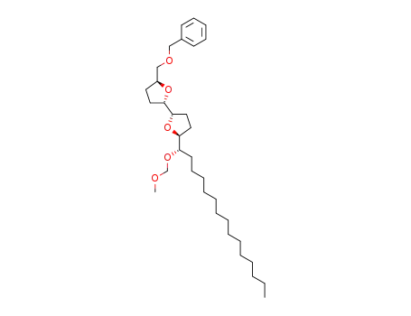 (2S,5S,6S,9S,10S)-1-benzyloxy-2,5;6,9-diepoxy-10-(methoxymethoxy)tetracosane