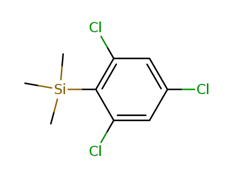 Molecular Structure of 363598-46-3 (trimethyl(2,4,6-trichlorophenyl)silane)