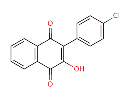 1,4-Naphthalenedione, 2-(4-chlorophenyl)-3-hydroxy-