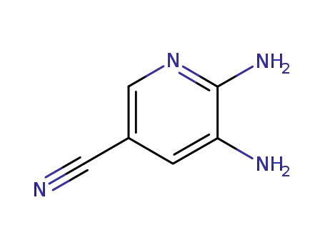 3- 피리딘 카르보니 트릴, 5,6- 디아 미노-(9CI)