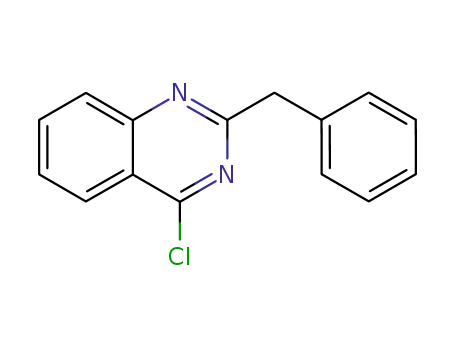 Molecular Structure of 414863-57-3 (Quinazoline, 4-chloro-2-(phenylmethyl)-)