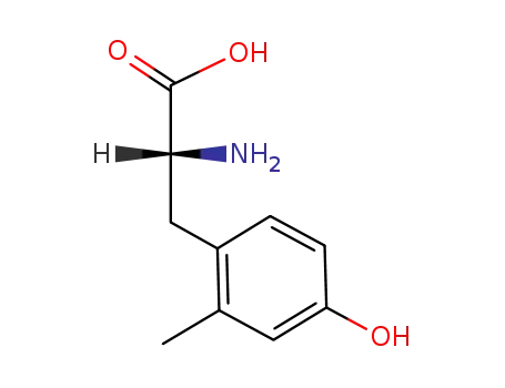 Molecular Structure of 128573-13-7 (2-METHYL-D-TYROSINE)