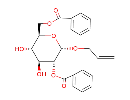 Allyl 2,6-di-O-benzoyl-α-D-glucopyranoside