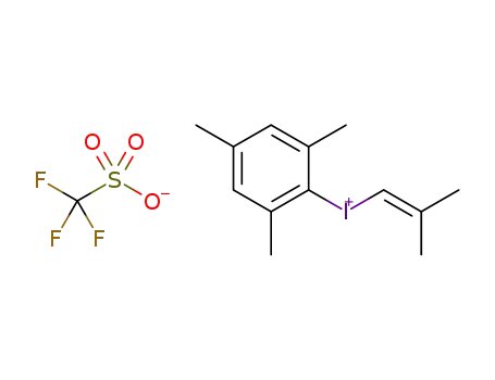 mesityl(2-methylprop-1-en-1-yl)iodonium trifluoromethanesulfonate