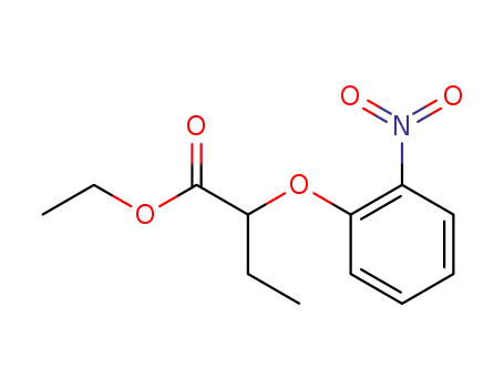 Molecular Structure of 13212-58-3 (2-(2-nitro-phenoxy)-butyric acid ethyl ester)