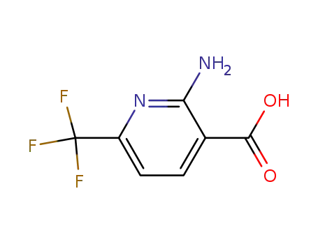 Molecular Structure of 890302-02-0 (2-aMino-6-(trifluoroMethyl)nicotinic acid)