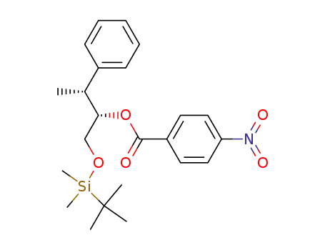 (2S,3R)-1-[(tert-butyldimethylsilyl)oxy]-3-phenyl-2-[(p-nitrobenzoyl)oxy]butane