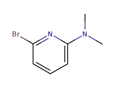 Molecular Structure of 112575-13-0 (6-Bromo-2-N,N-dimethylaminopyridine)