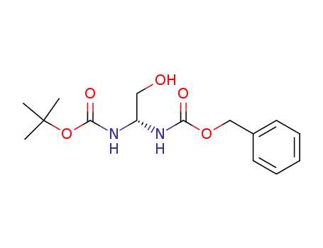 (R)-2-hydroxy-1-tert-butoxycarbonylaminoethylcarbamic acid benzyl ester