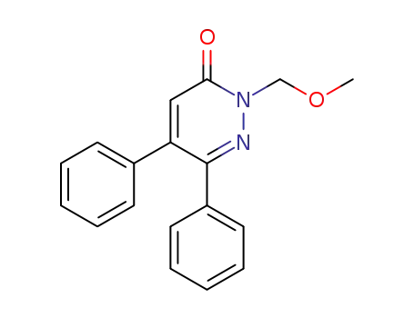 3(2H)-Pyridazinone, 2-(methoxymethyl)-5,6-diphenyl-