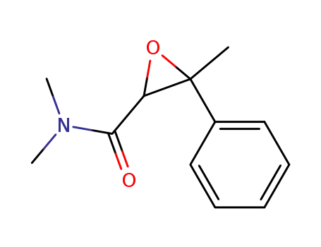 Molecular Structure of 64754-82-1 (N,N,3-trimethyl-3-phenyloxirane-2-carboxamide)