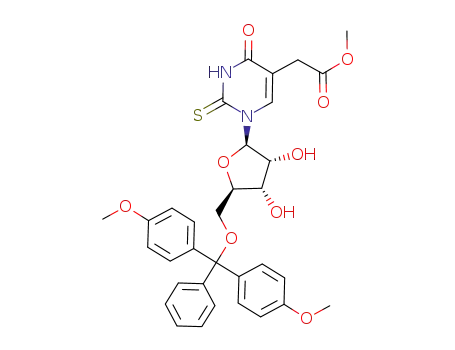 5'-O-(dimethoxytrityl)-5-carbomethoxymethyl-2-thiouridine