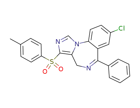 8?chloro?6?phenyl?3?(4?toluenesulfonyl)?4H?imidazo[1,5?a][1,4]benzodiazepine