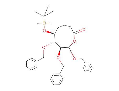 (6S,7S,8S,9S)-7,8,9-Tris-benzyloxy-6-(tert-butyl-dimethyl-silanyloxy)-oxonan-2-one