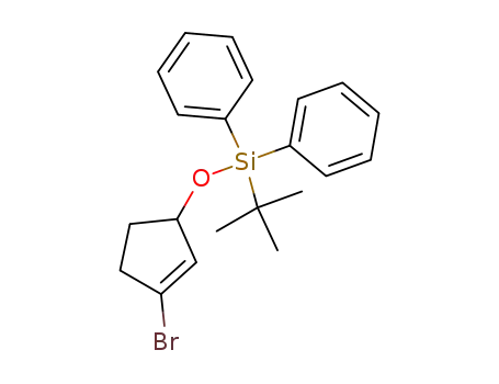 (3-bromo-cyclopent-2-enyloxy)-tert-butyl-diphenyl-silane
