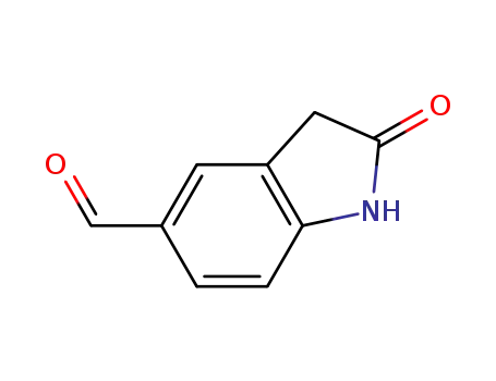 Molecular Structure of 612487-62-4 (2-oxoindoline-5-carbaldehyde)