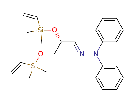 <i>N</i>'-[2,3-bis-(dimethyl-vinyl-silanyloxy)-propylidene]-<i>N</i>,<i>N</i>-diphenyl-hydrazine